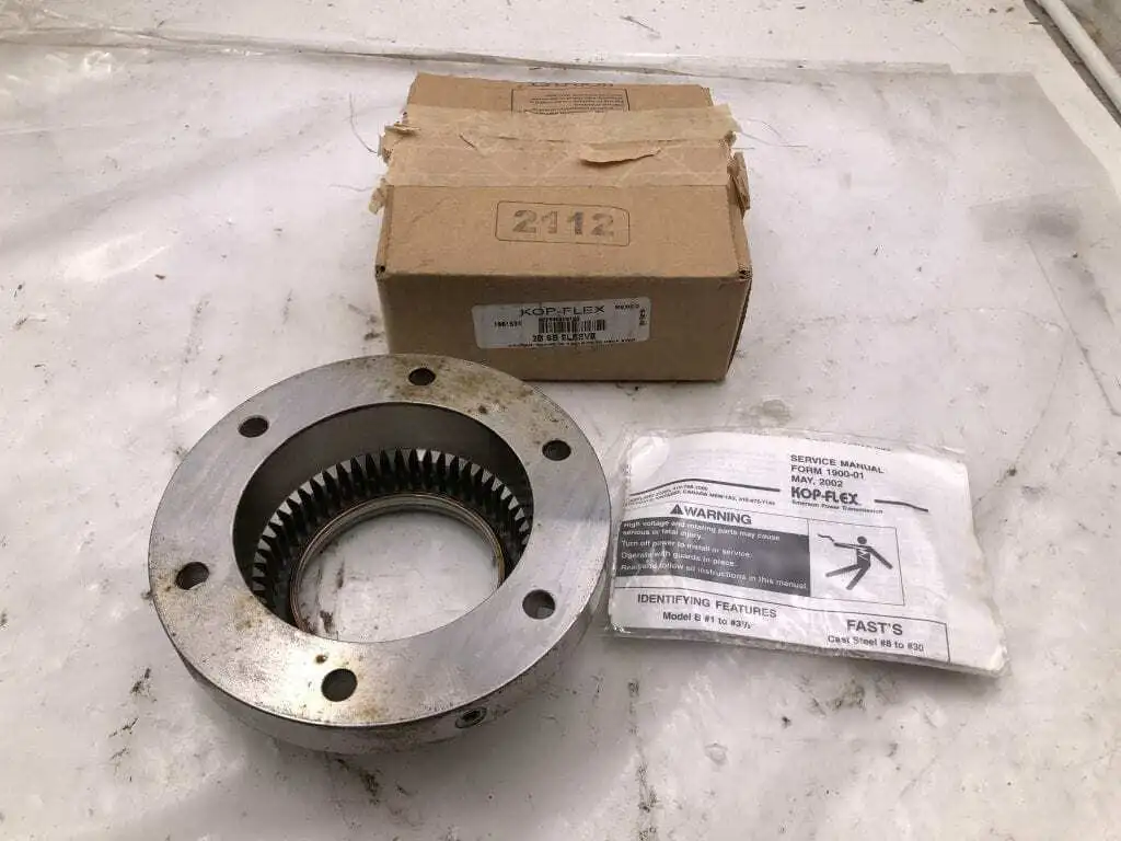 KOP-FLEX 1961531 2B SB 2″ Gear Coupling Sleeve/Flange -NIB