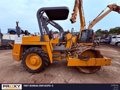 Used 1997 BOMAG BW142PD-2 Single Drum Rollers New Jersey US | Proxy Equipment #1426101