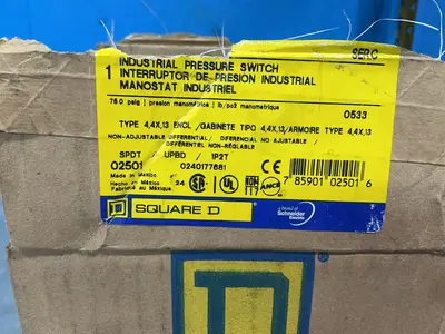 Used SQUARE D GDW5 Pressure Switches Ohio US | HGR 24 #1358594