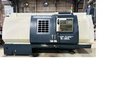 2018 AMERI SEIKI S-36L CNC Lathes, Slant Beds | N & R Machine Sales (1)