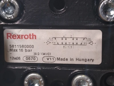 USED Bosch/Rexroth 1825503287+  0820019980 +  581100000-