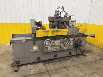12" X 40" SHIGIYA OKAMOTO MODEL #GUA-30-100 OD HYDRAULIC CYLINDRICAL GRINDER: YOBRO #25235