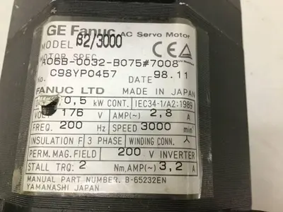 USED GE FANUC A06B-0032-B075