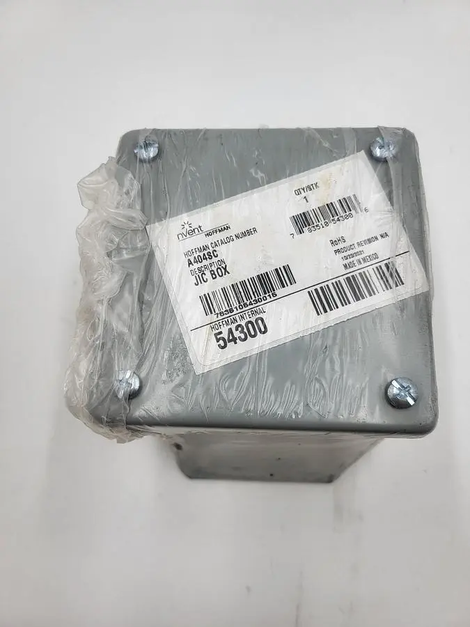 New | in-Stock NVENT NVENT HOFFMAN A404SC | A404SC J BOX TYPE 12 SCREW COVER SEALED* Nuts & Screws | ND Industrial Surplus #1217167