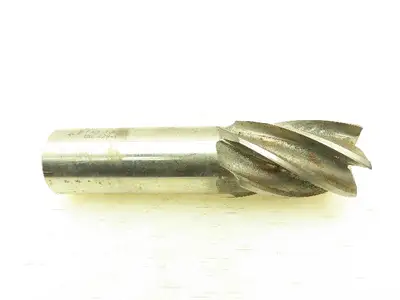 Cleveland Twist Drill 1.420" 6FLT SE M7 HSS CC Endmill Special Flat Lot of 6