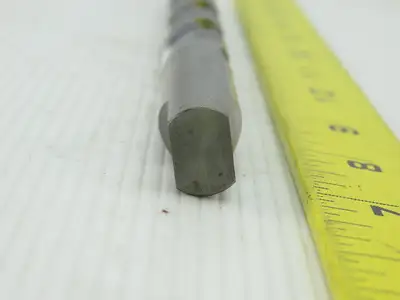 Brisbois Tool J-48480 37/64" Carbide 2 Flute Spiral 118° Drill Tang Shank