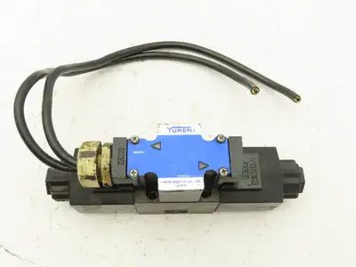 Yuken DSG-01-2D2-D24-50 Hydraulic Directional Control Solenoid Valve 24VDC