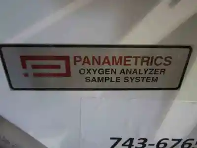 panmetric oxygen analyzer sample system
