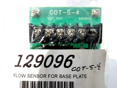 NEW UNBRANDED COT-5-4 FLOW SENSOR FOR BASE PLATE COT54