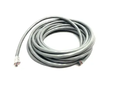 USED BELDEN 24 AWG SHIELDED PVC RS-232 COMPUTER CABLE 40-CONDUCTOR