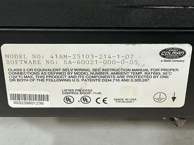USED HPM COMMAND 4000 41AM-25103-214-1-07