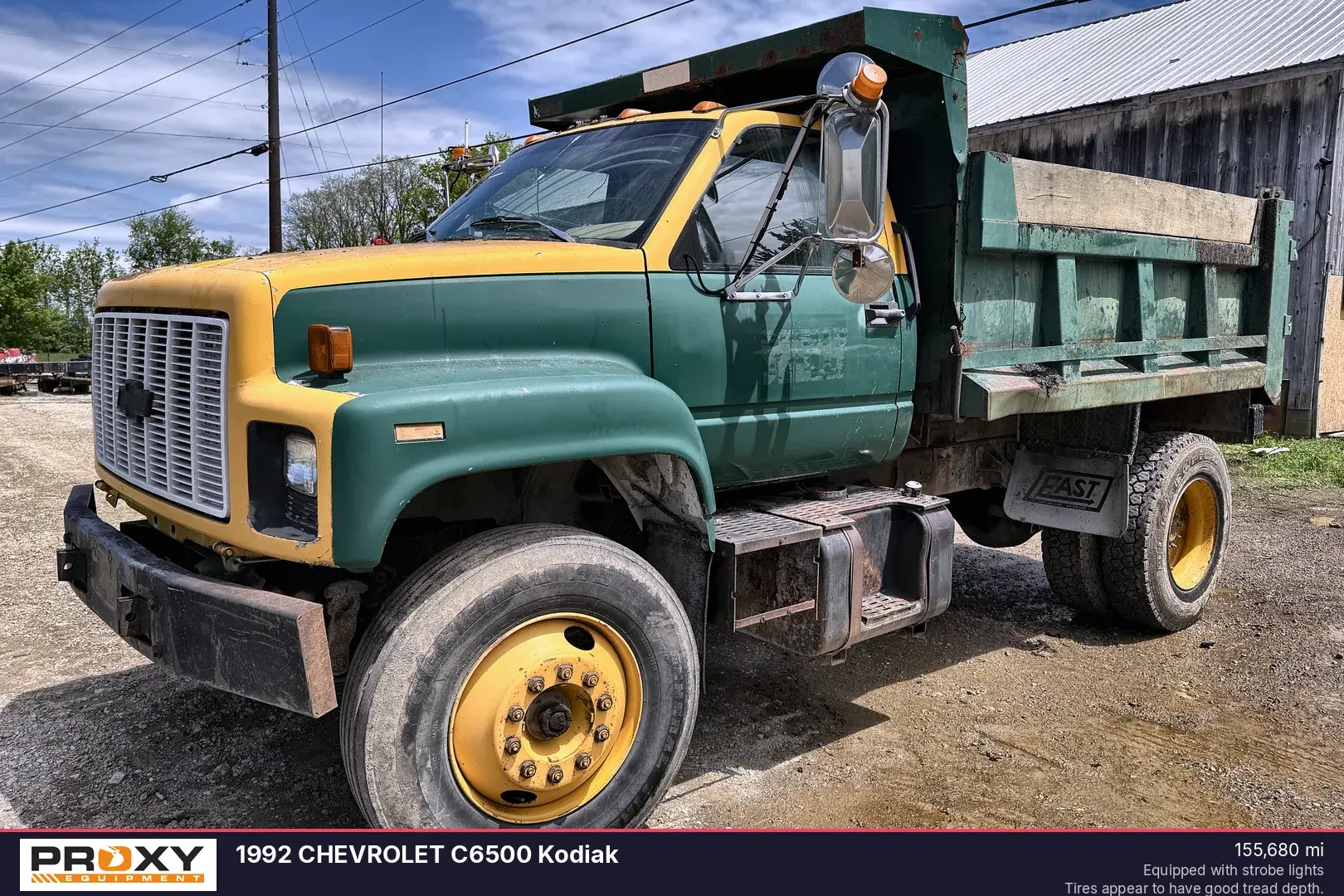 Used 1992 CHEVROLET C6500 KODIAK Dump trucks Indiana US | Proxy Equipment #1378247