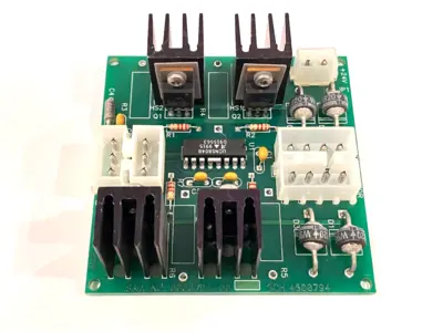 Used Saunders & Associates Stepper Motor Control Circuit Board 4500794 Printed Circuit Boards (PCB) Michigan US | Maverick Industrial Sales #1473748