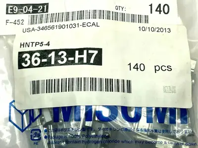 HNTP5-4 | MiSUMi  Post-Assembly Insertion Spring Nuts PKG OF 140 - New