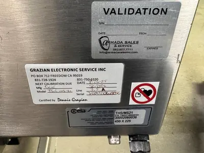 Used 2023 CEIA THS/M521  LOCATION Metal Detectors California US | Machinery & Equipment #1292247