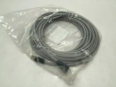 NEW MURRELEKTRONIK CORDSET M12 MALE 0° / M12 FEMALE 90° A-COD.