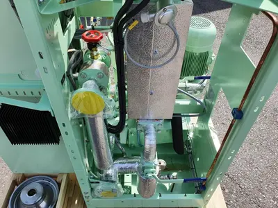 Alfa-Laval P-626 lube oil purifier module, 316SS.