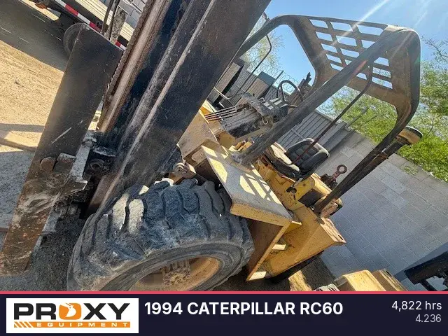 Used 1994 CATERPILLAR RC60 Internal Combustion Forklifts: Pneumatic Tire Arizona US | Proxy Equipment #1426026