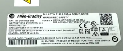 USED ALLEN-BRADLEY 2198-H008-ERS