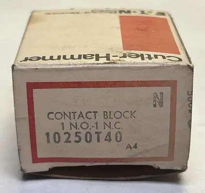 New | in-Stock CUTLER-HAMMER 10250T40 Miscellaneous Equipment (Electrical & Power) Ohio US | Surplus Asset Holdings #1209165