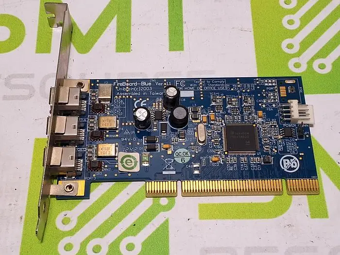 UNIBRAIN 10108033-1 FIREBOARD-BLUE 3-PORT PCI CARD