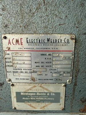 USED ACME 1-18-10