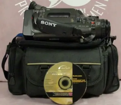 QTY. 1. SONY VIDEO 8 12X HANDY CAM MODEL: CCD-FX-5...