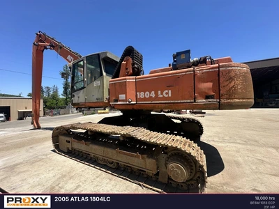 Used 2005 ATLAS 1804 LC Crawler Excavators New Jersey US | Proxy Equipment #1388889