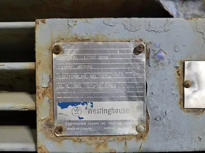 500 hp, 575 Volts, 1193 Rpm, H509E AC Induction Motor