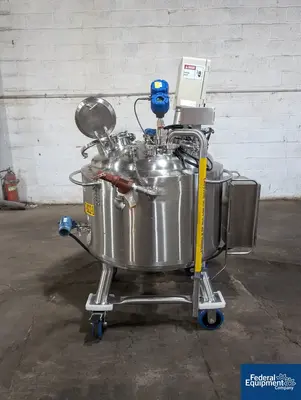 USED Precision 250 Liter Precision Stainless Reactor, 316L S/S, 45/100#