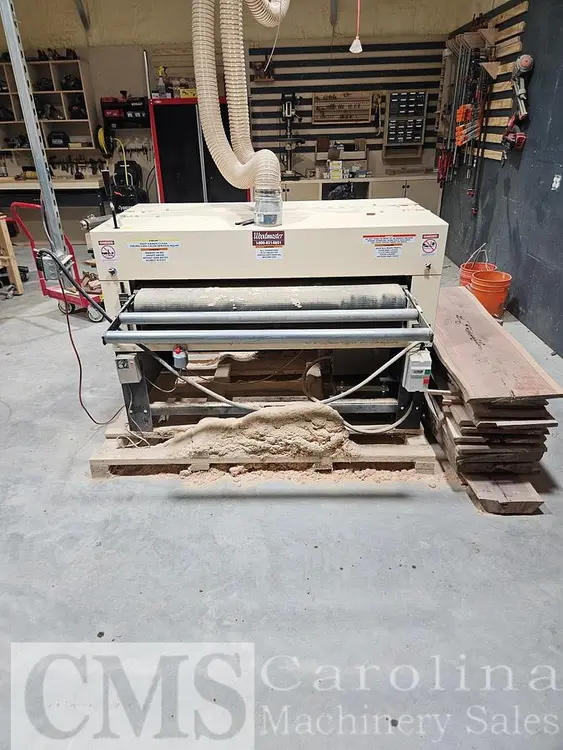Used 2025 WOODMASTER 50 INCH DOUBLE DRUM SANDER Woodworking Sanders North Carolina US | CAROLINA MACHINERY SALES #1176252