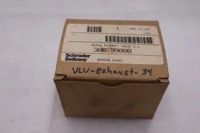 Schrader Bellows 300799000/ 30077-9000 Quick Exhaust Valve - STOCK GF188A