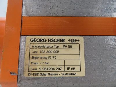 Used GEORG FISCHER _UNKNOWN_ Valves/Fittings | OCO Industrial #1636319
