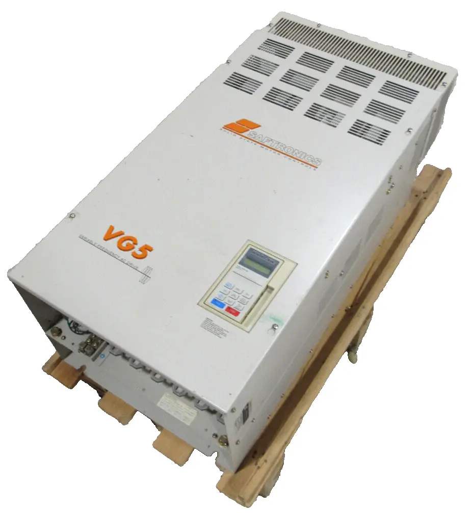 USED SAFETRONICS CIMR-G5U4075 VG5 DRIVE 125HP CIMRG5U4075
