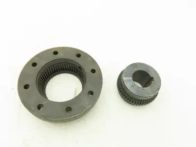 Sier-Bath Vari-Crown Flexible Coupling With 2"Hub 1-1/2"Bore Size F 1-1/2