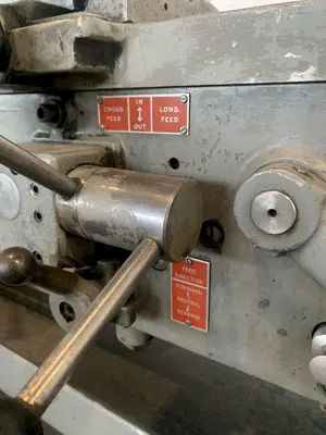 17" X 54" SOUTH-BEND ENGINE LATHE. STOCK # 0151124