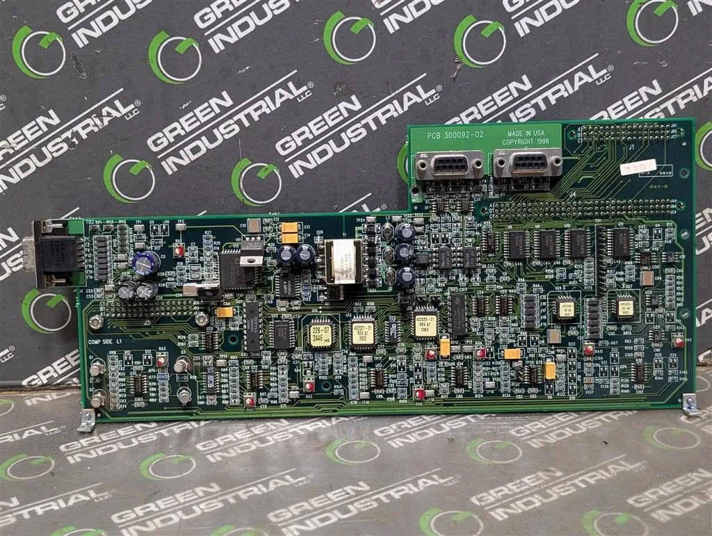 Emerson 730092-23 Positioning Servo Drive Control Board 300092-02 Used