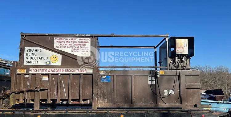 Used SP INDUSTRIES CP-6101 6YARD STATIONARY Misc Recycling | US Recycling Equipment #474999
