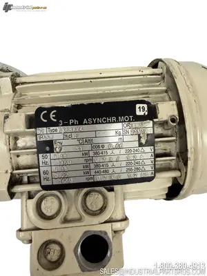Used ASYNCHR.MOT. MB63A/4 A.C. Motors Kentucky US | Industrial Parts R Us Inc. #1394821