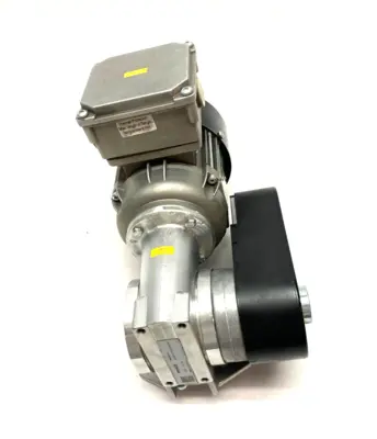 USED BOSCH REXROTH 3-PHASE INDUCTION MOTOR W/ SLIP-ON GEAR UNIT GS 13-1 I=20:1