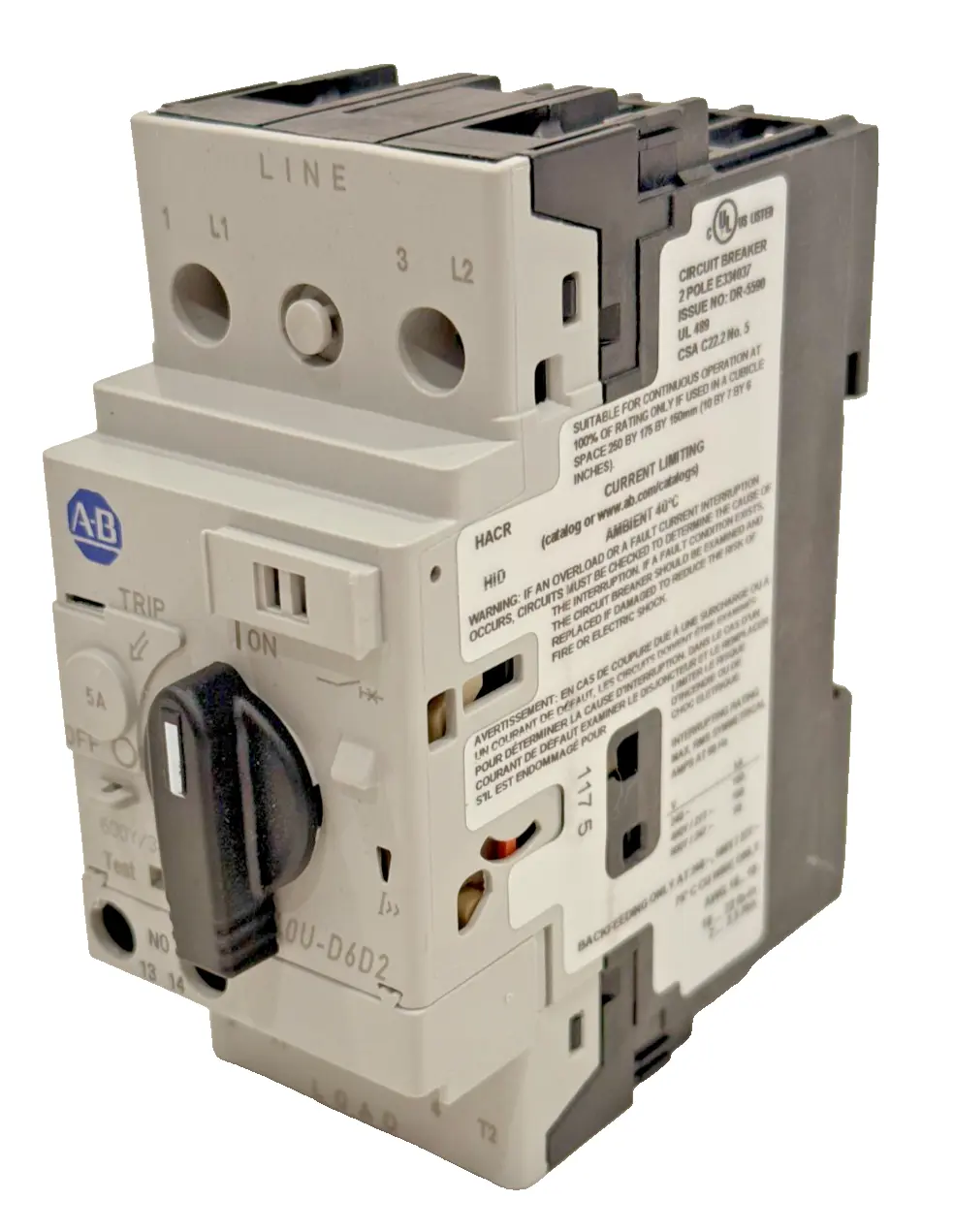 NEW ALLEN BRADLEY 140U-D6D2-B50