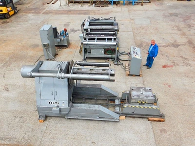 USED IOWA SLITTING & CUT TO LENGTH 1600 X 3 X 12 TON CNC