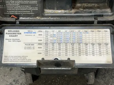 Used MILLER MILLERMATIC 350P ALUMINUM Welding Machinery (Other) Ohio US | HGR 24 #1506564
