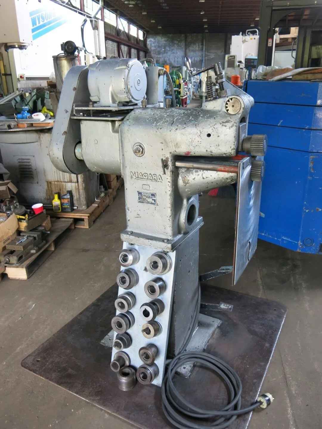 USED NIAGARA 180 ROTARY CRIMPING & BEADING MACHINE