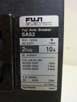 USED FUJI ELECTRIC SA52-10