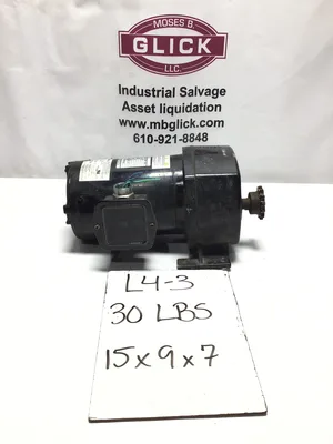 Dayton 150-506-0008 DC Gearmotor 1/4HP 195.9:1 Ratio
