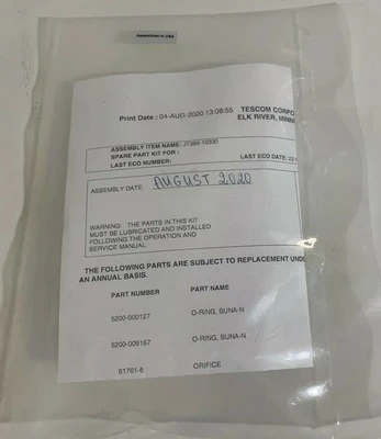 New | in-Stock TESCOM JT389-10330 Electrical Fittings Indiana US | J&J Industrial Supply #515551