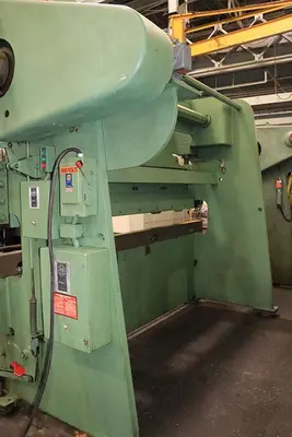90 Ton x 10 FT. CHICAGO DREIS & KRUMP MECH. PRESS BRAKE MODEL 810-L