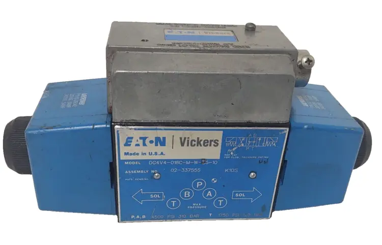 Used Eaton DG4V4-016C-M-W-B5-10 Solenoid Valves | Edwards Industrial Repair #977701