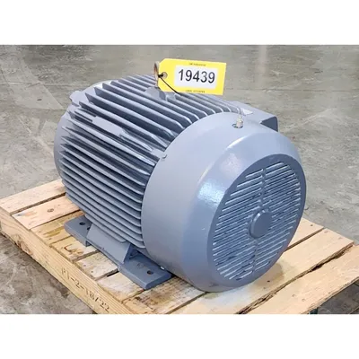 Used 25HP Baldor TEFC Industrial Motor 326T Frame